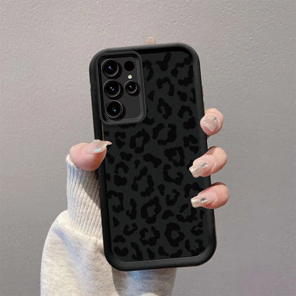Leopard Pattern Case For Samsung Galaxy S25 Ultra Case Samsung S26 Ultra S24 FE S25 Plus S23 S22 S21 S20 FE A73 5G Cases Cover