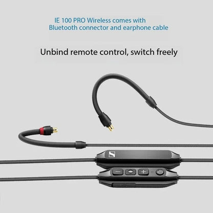 Sennheiser IE 100 Pro in-Ear Monitor Headphones Wired HiFi Earphones Dynamic Driver Studio Stage Monitoring Earbuds IE100 PRO