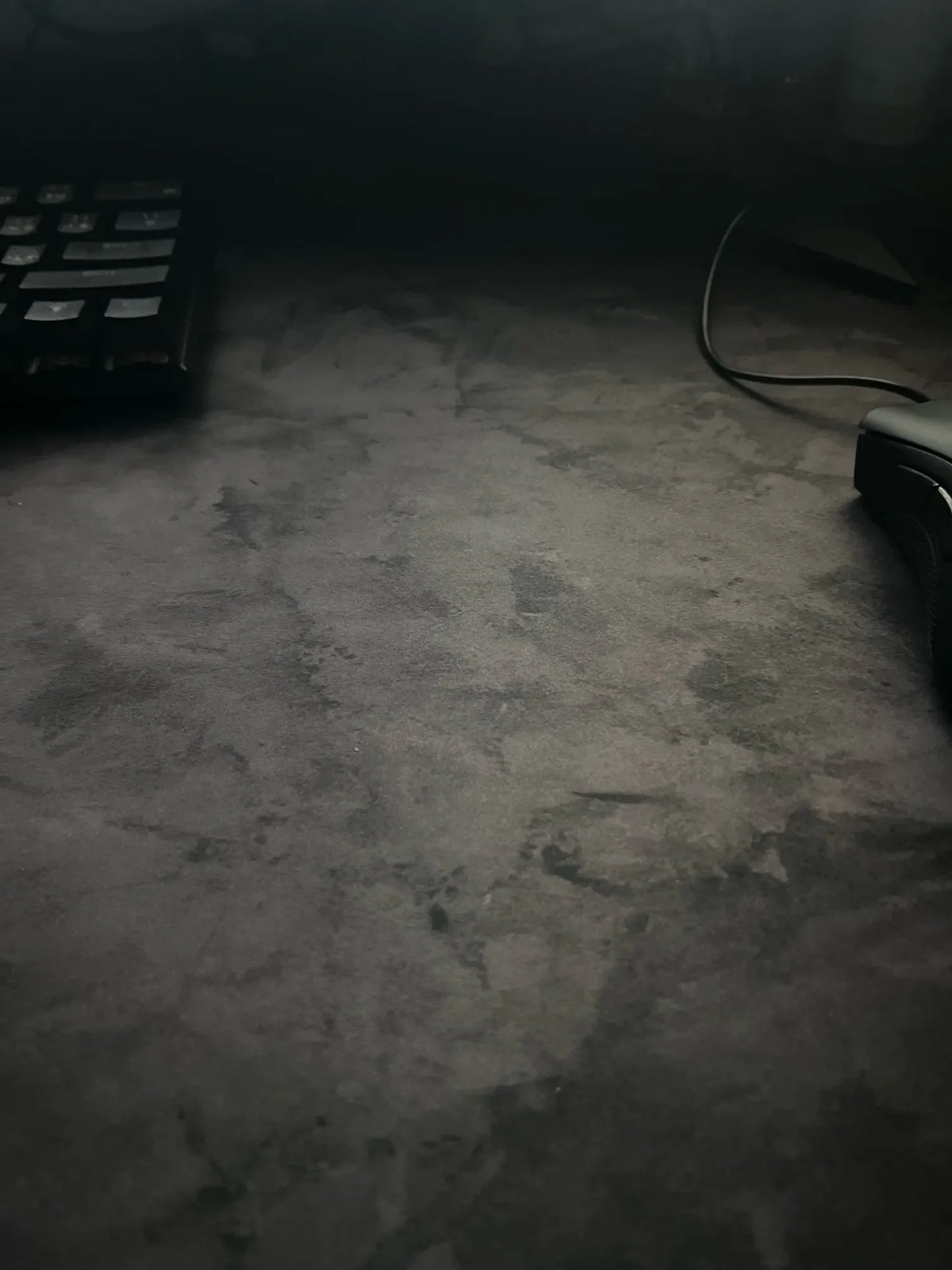 Gray Mouse Pad Large/Small Overlocked Mousepad NonSlip Desktop Keyboard Table Pad Gray Series Game Desk Mat Computer Accessories