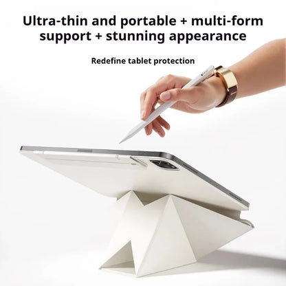 ZOYU Magnetic Case for iPad Air 4/5/7/8th Gen, for iPad 10/11th /Pro 11 12.9 13 M2 M3 Mini 6/7th , 20+ Multi-Angle Origami Cover