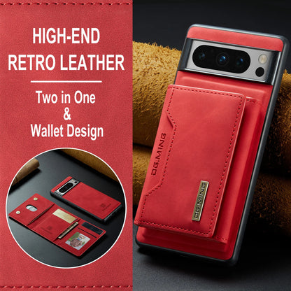 Luxury Magnetic Leather Wallet Case for Google Pixel 9 Pro 8 7 7A 6 6A Fold Pixel9 XL Pixel7 Kickstand Credit Card Holder Cover