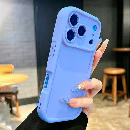Camera Protection Candy Color Silicone Soft Case For iPhone 11 12 13 14 Plus 15 16 17 18 Pro Max XR XS X 7 8 Matte Bumper Cover