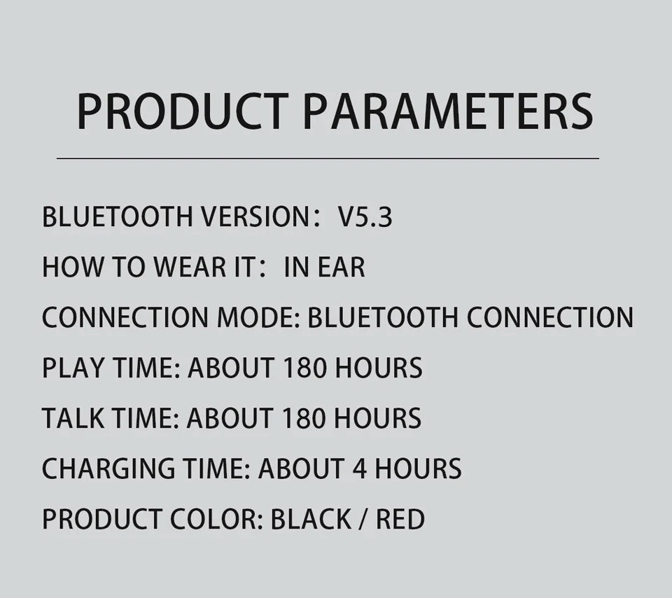 Wireless Headphones Neckband Bluetooth Earphone 180 Hours Long Battery With Microphone High Quality Headset For Sport