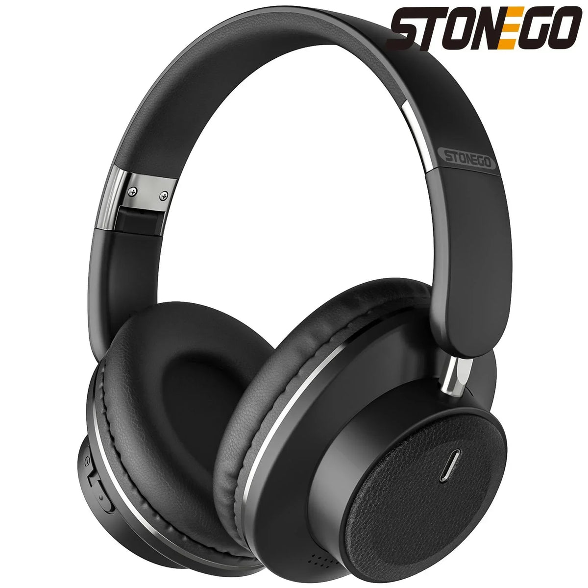 Bluetooth Headphones Wireless Headset Over Ear Foldable Portable Fashion Aesthetic Hi Fi Stereo Sound BT 5.3 Dual Mode Connectivity 24H Battery Fast Charging For Travel Gaming Music Streaming Photographers Students Commuters