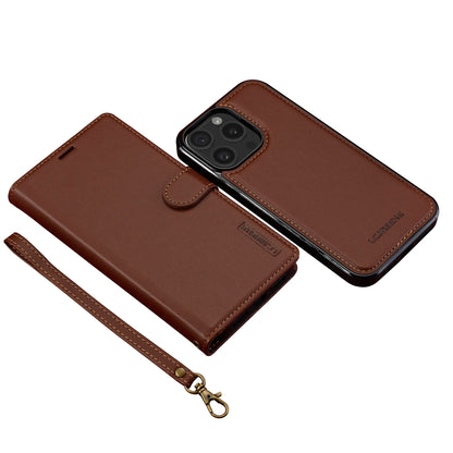 2 in 1 Removable Flip Leather Case For iPhone 18 17 16 Pro Max Air 15 14 13 12 11 Pro X Max XR 7 8 Plus SE Magnetic Wallet Cover