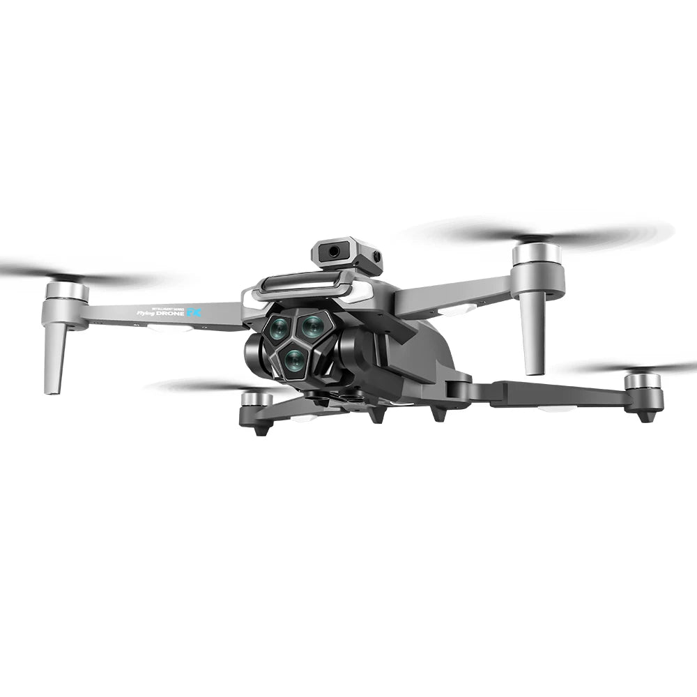 M66 Triple Battery Brushless Drone - Screen Remote Gesture Control Zoom Photography Smart Obstacle Avoidance New Model