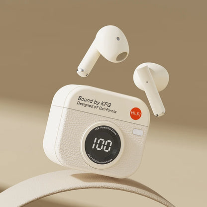 Q86 TWS Bluetooth 5.3 Wireless Headphones Power LED Digital Display HiFi Gaming Headsets Waterproof Sports Earbuds