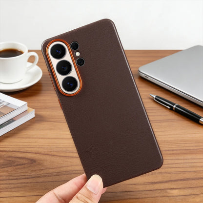 For Magsafe Premium Leather Case for Samsung Galaxy S26 Ultra S26Ultra S26Plus S25 Plus S25Ultra Phone Case Cover Magnetic Coque