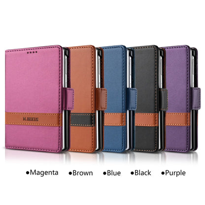 Business Luxury Leather RFID Wallet Card Solt Phone Case for Samsung Galaxy Z Fold8 Ultra Fold 4 5 6 7 8 Flip Protective Cover