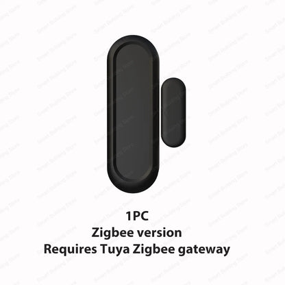 IP65 Tuya Zigbee WiFi Door Window Magnetic Sensor Wireless Connection Smart Home Protection Waterproof Door Detectors Automation