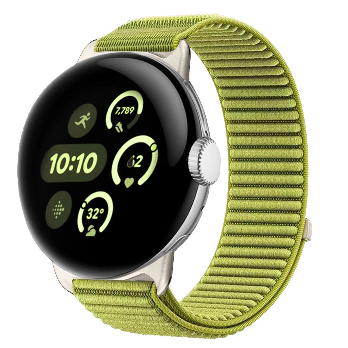 Nylon Loop Strap For Google Pixel Watch 5/4 41mm/45mm Sport Comfortable Wave Bracelet Wristband For Google Pixel Watch 3/2 Belt