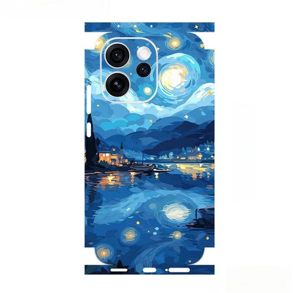 Premium Vinyl Skin Wrap for Oppo Reno 15/14/13/12/11 Pro Custom Protective Decal Back Flim Customize Skin Sticker