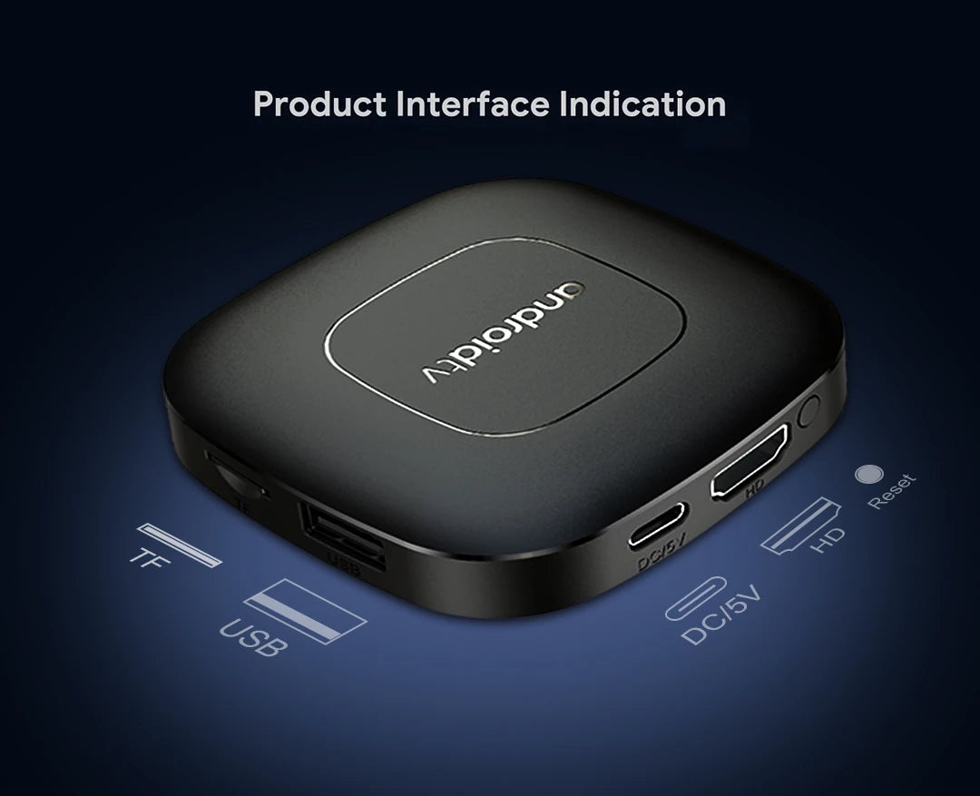 T1 Android 16 TV Box Support Dual Band Wifi BT5.4 8K HD Video Max Memory 128GB Voice Remote Suitable for Home TV Media Playback
