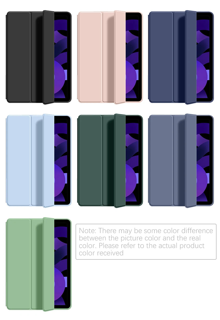 Case For iPad A16 11th 10th Generation Pro 11 13 M4 M5 Pro 12.9 12 9 Air 11 M3 2025 Fund For iPad Air 4 5 7th 8th 9th 10.2 Cover