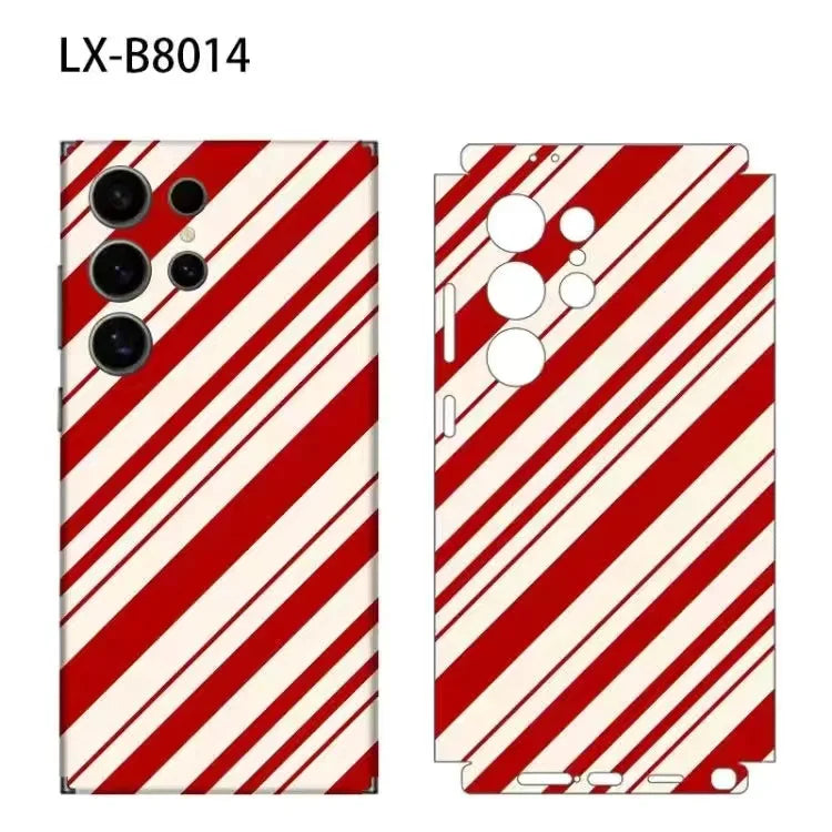 Colorful Camouflage Wrap Tear Down Skin for Samsung Galaxy S26 S24 S25 S23 Ultra Back Protector Cover Casing Stickers