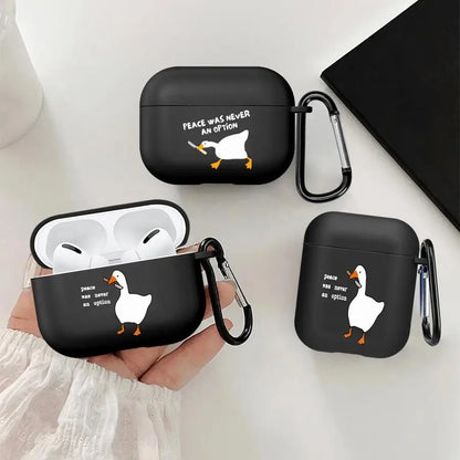 Case For Airpods Pro2 2 3 4 1 Pro3 Pro Earphone Cases Cover Cute Cartoon Duck