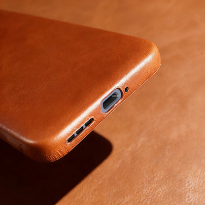 Luxury Oil Wax Genuine Leather Back Cover Case for Motorola G45 G85 Edge 50 Pro Fusion S50 Neo X50 Ultra Phone Case Coque Fundas