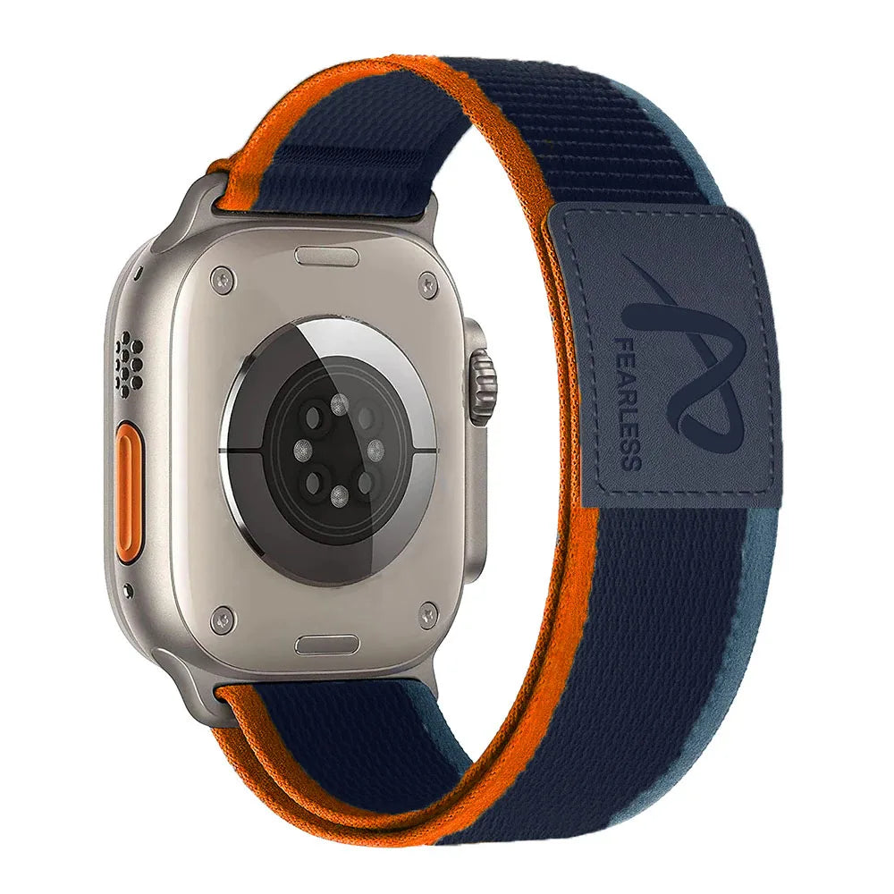 Trail Nylon Strap for Apple Watch Band Ultra 3 2 49mm 44mm 40mm 45mm 41mm 46mm 42mm Bracelet Correa for Iwatch 11 10 9 8 7 Se 6