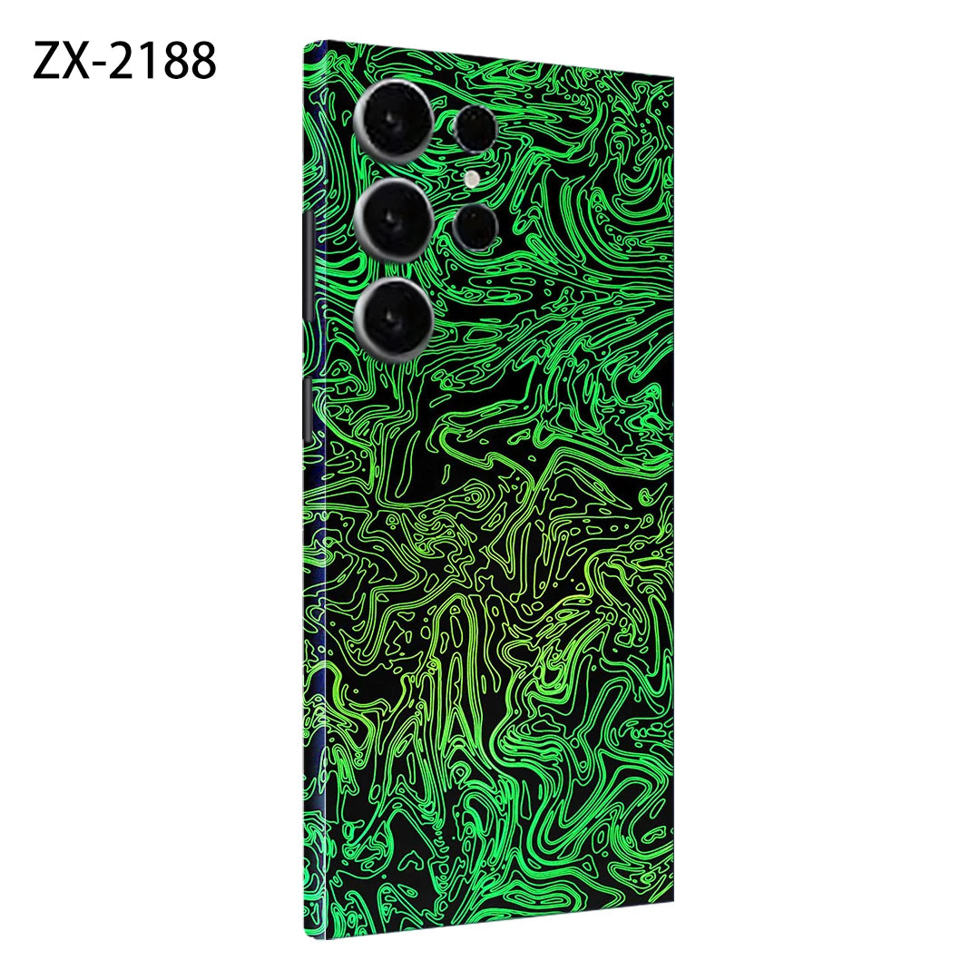Sticker Skin for Samsung Galaxy S25 S24 S23 S26 Ultra Note20 Decals Back Film Cover Screen Protector Wrap Ultra Thin