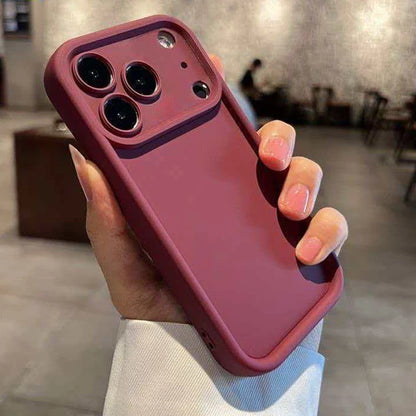 Camera Protection Candy Color Silicone Soft Case For iPhone 11 12 13 14 Plus 15 16 17 18 Pro Max XR XS X 7 8 Matte Bumper Cover