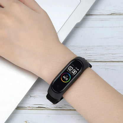 Nylon Loop Strap for Xiaomi Mi Band 11 10 9 8 7 6 5 4 Breathable wristband Smartwatch Bracelet sport pulsera watchband Miband 11
