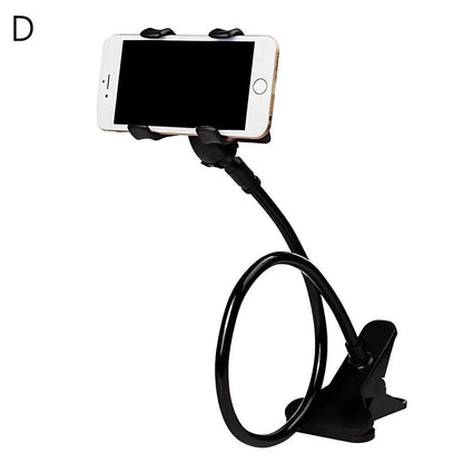 Phone Holder Stand Lazy Bracket Headrest Bed 360 Flexible Long Arms Clamp Mount Phone Stand 360 ° Rotation For iPhone 3.5~6.5"