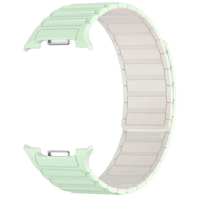Silicone Strap For Samsung Galaxy Watch 8 40mm 44mm Magnetic Bracelet Accessories Wristband For Galaxy Watch 8 Classic 47mm Belt