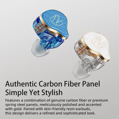 Wired Earphones for iPod, Hybrid 1DD 1BA HIFI In-Ear Headphones Deep Bass 3.5mm Detachable Cable Noise Isolation Headset