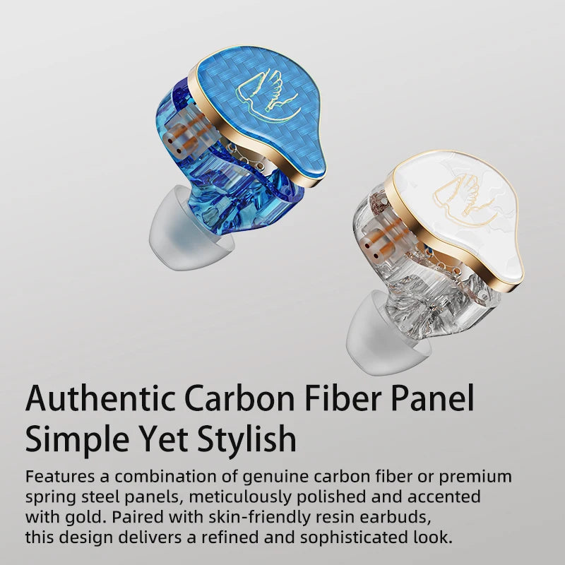 Wired Earphones for iPod, Hybrid 1DD 1BA HIFI In-Ear Headphones Deep Bass 3.5mm Detachable Cable Noise Isolation Headset