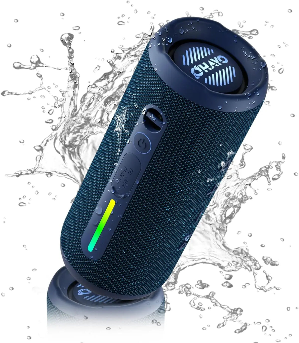 OHAYO Bluetooth Speaker 24W, Wireless Portable Outdoor Bluetooth Speakers, True Wireless Stereo IPX7 Waterproof, Dual Pairing Bluetooth 5.3 Built-in Mic