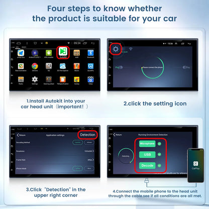 Carlinkit CarPlay Wireless Android Auto Wireless Dongle Screen mirroring for Android System Car Ariplay mirror link USB Wifi Ble