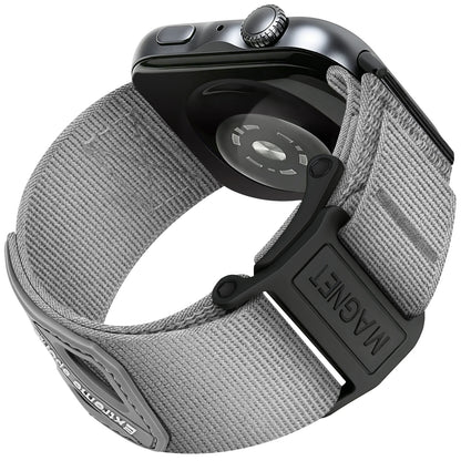 Nylon Magnetic Strap Compatible with Huawei Watch Fit 5/4/3, Nylon Loop Band for Fit 5/4/3 Pro, Outdoor Sports Watch Band