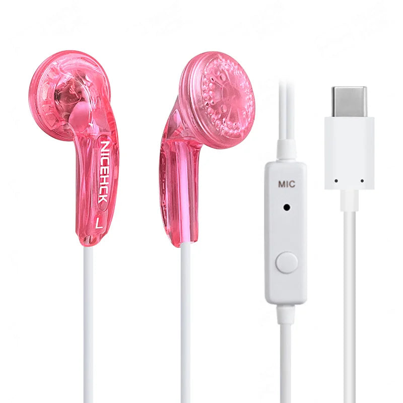 NICEHCK Traceless Colorful HIFI In-ear Earphone 15.4mm Dynamic Unit Sport Music Headset Microphone Earbud IEM Vido MX500 MX980