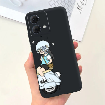 For Motorola Moto G54 Case Moto G84 Phone Cover Cute Astronaut Slim TPU Soft Silicone Funda For MotoG54 MotoG84 5G XT2343-1 Capa