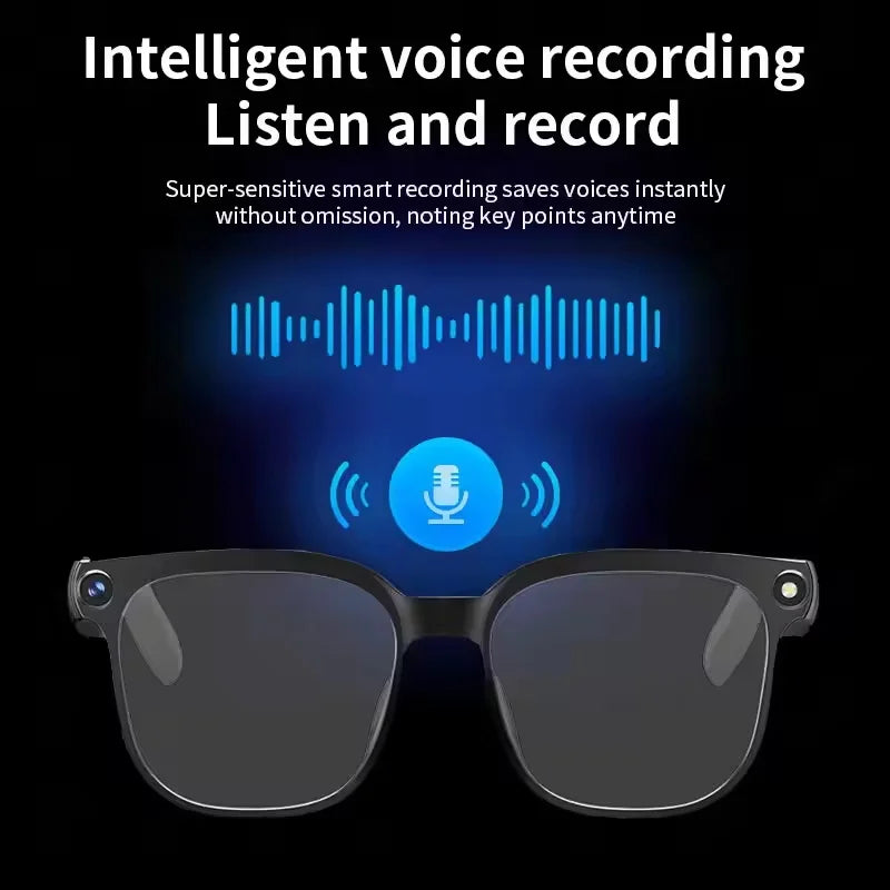 2026New 800W Pixel Camera AI Glasses Smart Translation Photo Video Recording Glasses Waterproof Call 32GB Storage Sunglasses Men