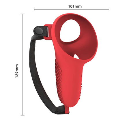 Silicone Protective Case For Meta Quest 3 VR Touch Controller Silicone Cover Skin Handle Grip VR Accessories