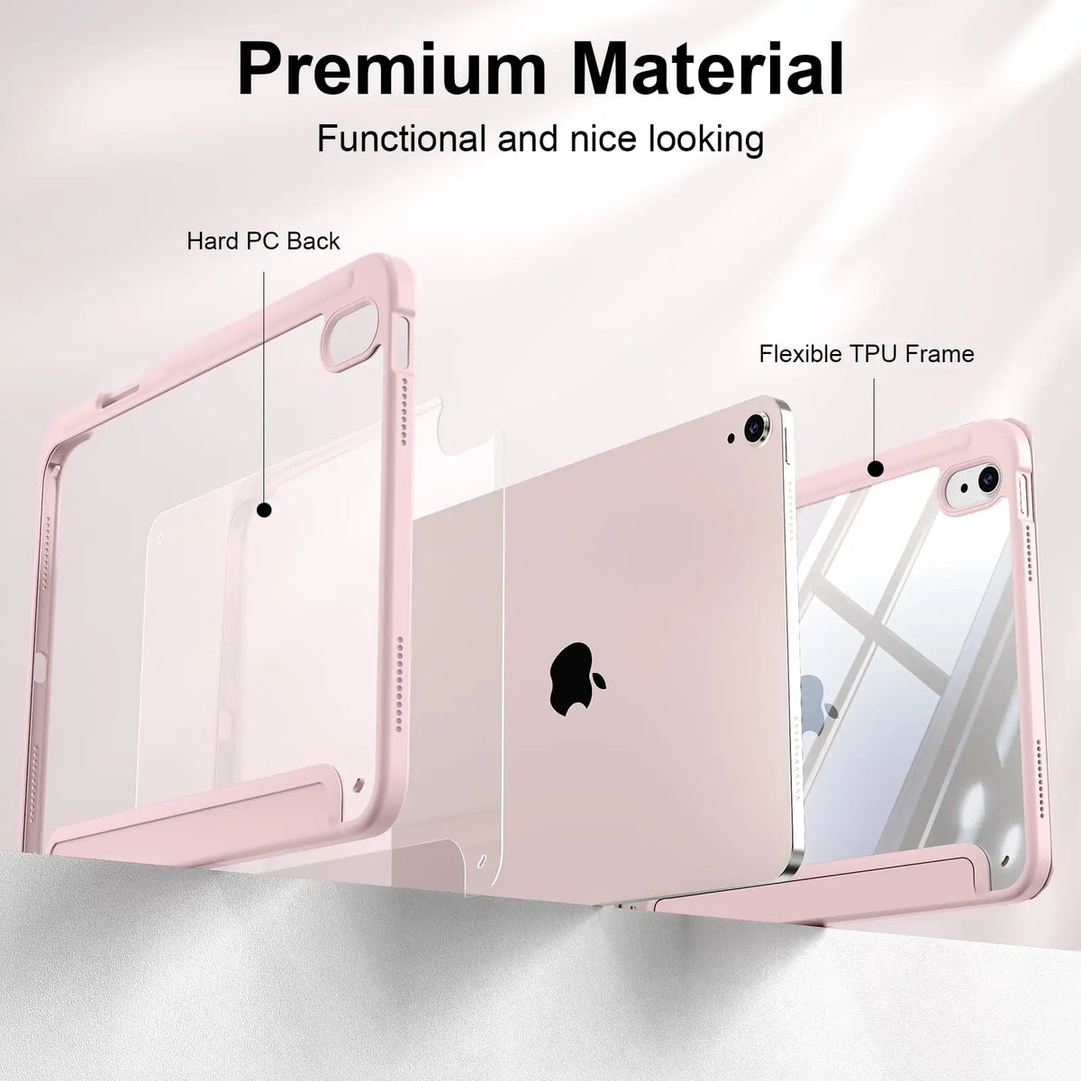 Case for iPad (A16) 11th Generation 11 Inch 2025 / 10th Generation 10.9 Inch 2022 with Pencil Holder, Magnetic Flip Smart Cover