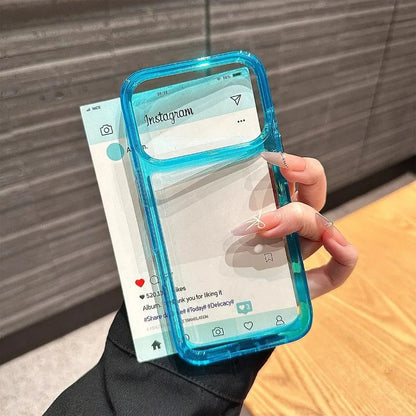 Original Clear Silicone Phone Case For iPhone 18 17 16 15 14 13 12 11 Pro Max Plus Transparent Shockproof Protector Back Cover
