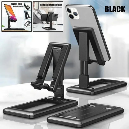 Foldable Desk Phone Holder Mount Stand  Adjustable Phone Holder Desktop Holder