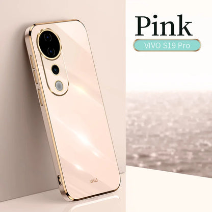Funda Vivo V50 Lite 4g 5g Luxury Fashion Plating Case For VIVO V50 Lite Soft Slim Silicone Shockproof High Quality Phone Cover