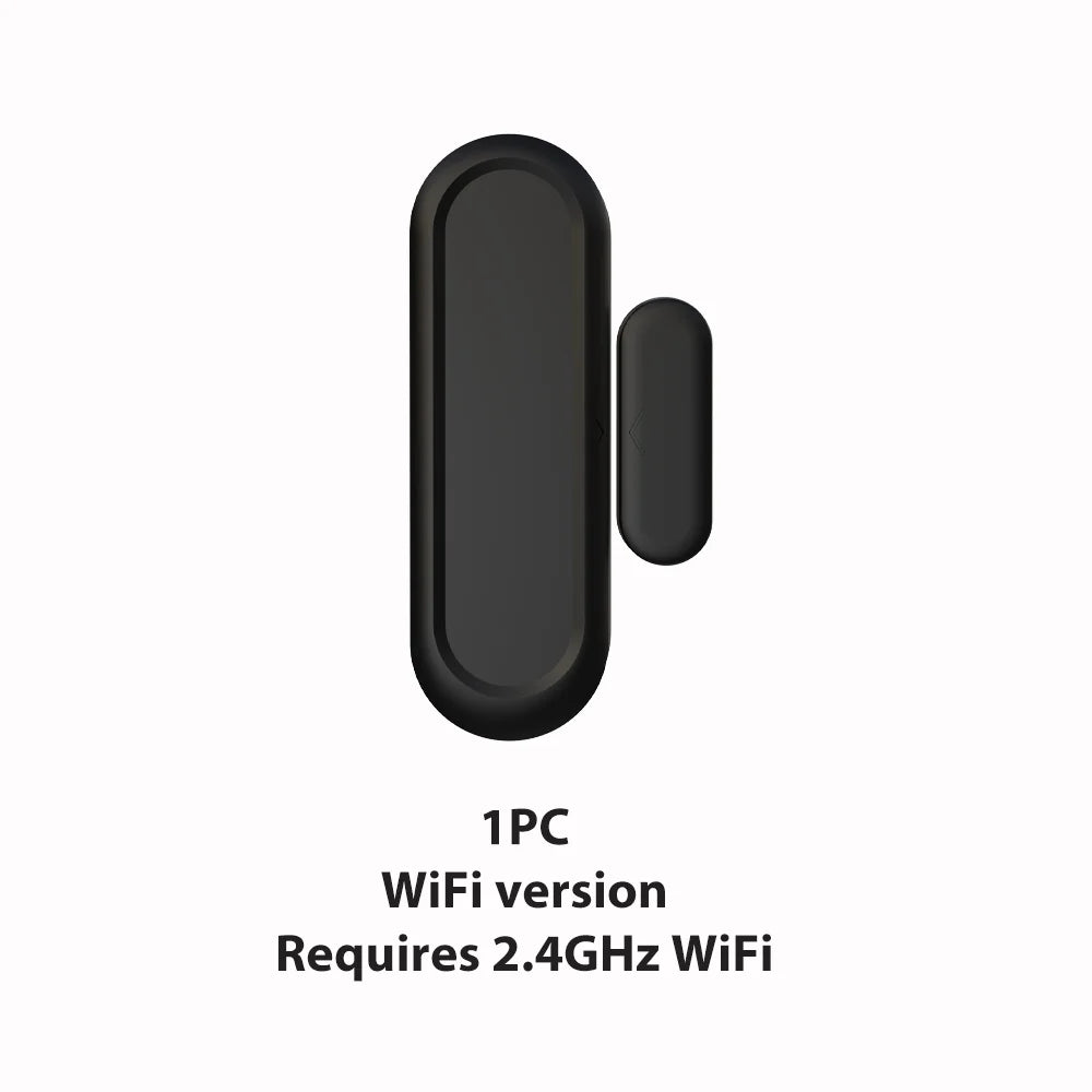 IP65 Tuya Zigbee WiFi Door Window Magnetic Sensor Wireless Connection Smart Home Protection Waterproof Door Detectors Automation