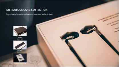 1MORE Triple Driver E1001 In-Ear Wired Earphones Hi-Res Audio 3.5mm Headphones with High Resolution Bass Driven Sound