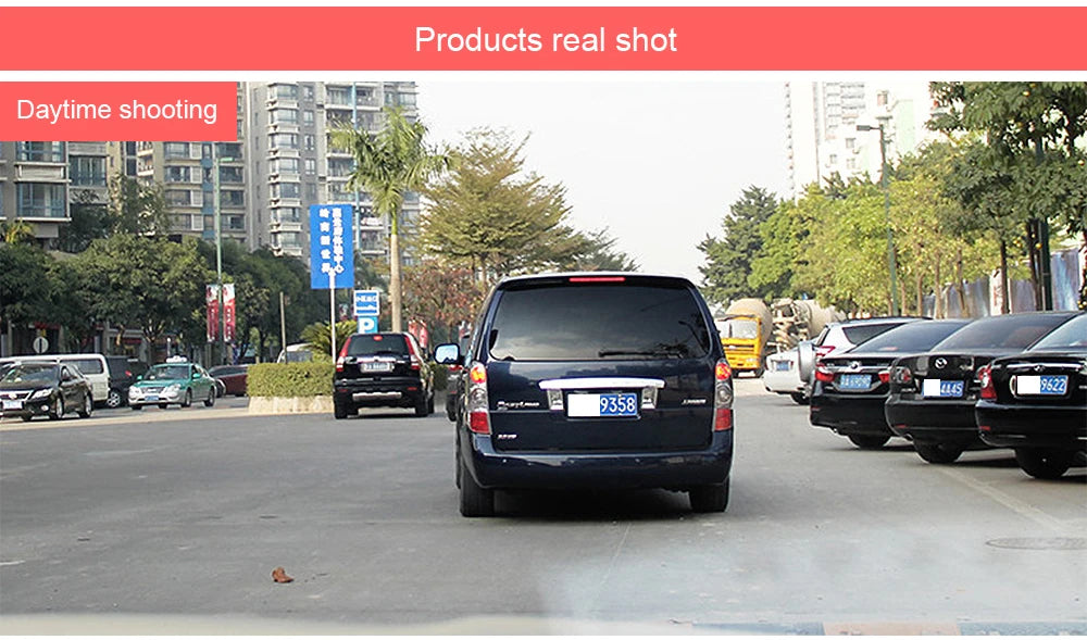 HONG TONG 1080P Car Dvr 2Camra Dash Cam Cars Camera for Vehicle Recorder Video Front Optional Rear Camera  Night Vision Dashcam