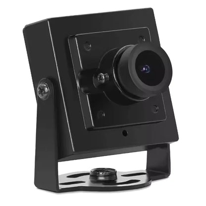 2.8mm/8mm/16mm Lens Super Small Analog HD Mini CCTV CVBS Metal Camera - Compatible TV for Home/Car Overtake with Bracket