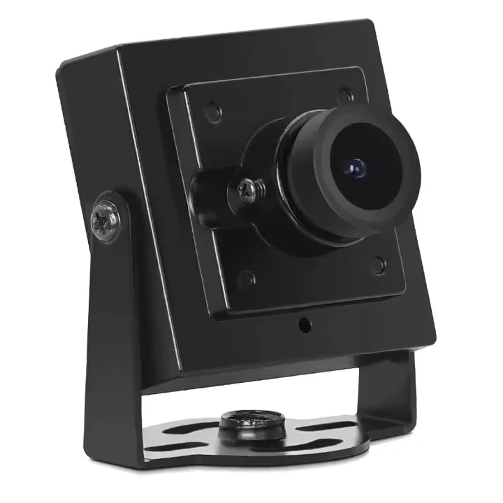 2.8mm/8mm/16mm Lens Super Small Analog HD Mini CCTV CVBS Metal Camera - Compatible TV for Home/Car Overtake with Bracket