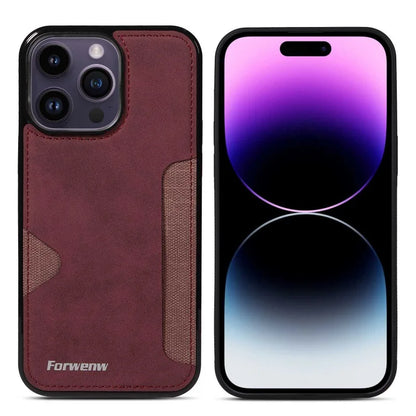 Retro Card Holder Phone Case for iPhone 18 17 16 15 14 13 12 11 Pro Max 17E Air XS XR SE 7 8 Plus Busines Wallet Leather Cover