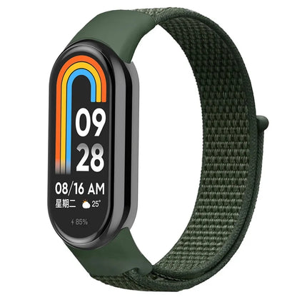 Nylon Loop Strap for Xiaomi Mi Band 11 10 9 8 7 6 5 4 Breathable wristband Smartwatch Bracelet sport pulsera watchband Miband 11