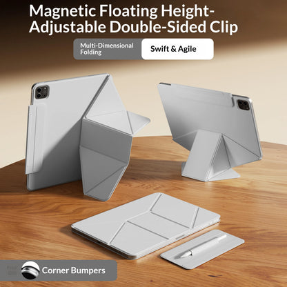 ZOYU Magnetic Case for iPad Air 4/5/7/8th Gen, for iPad 10/11th /Pro 11 12.9 13 M2 M3 Mini 6/7th , 20+ Multi-Angle Origami Cover
