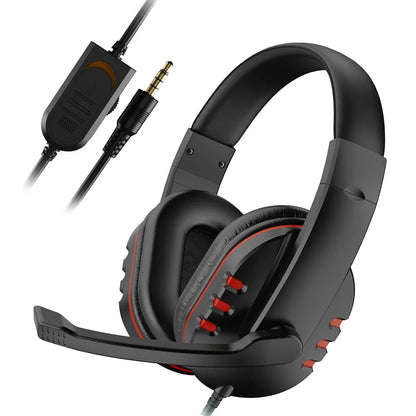 Headphones 3.5mm Wired Gaming Headset,Earphones Music For PS4,Game PC Chat Computer With Microphone