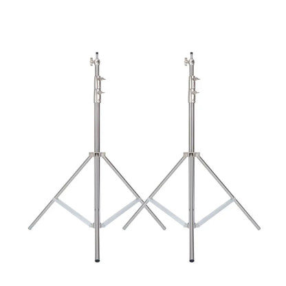 2/2.9M Tripod Super Stable Big Tripod Foldable Light Stand Lifting Frame Wheels Photography Softbox Photo Studio Stainless Steel